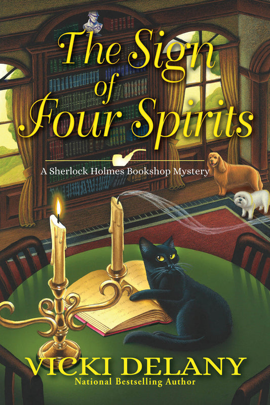 The Sign of Four Spirits (A Sherlock Holmes Bookshop Mystery) (Book:9)