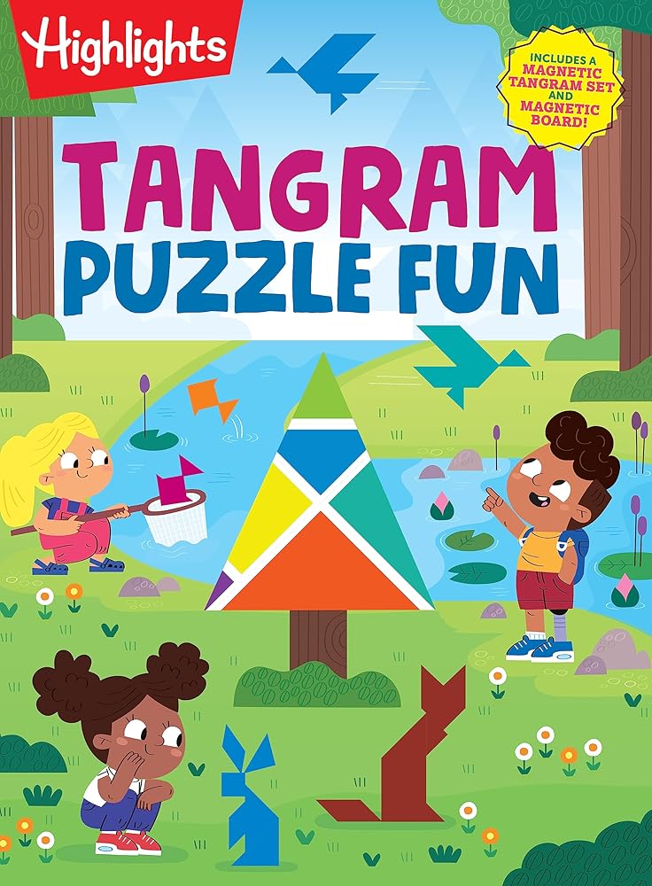Tangram Puzzle Fun (Highlights Fun to Go Deluxe) by Highlights
