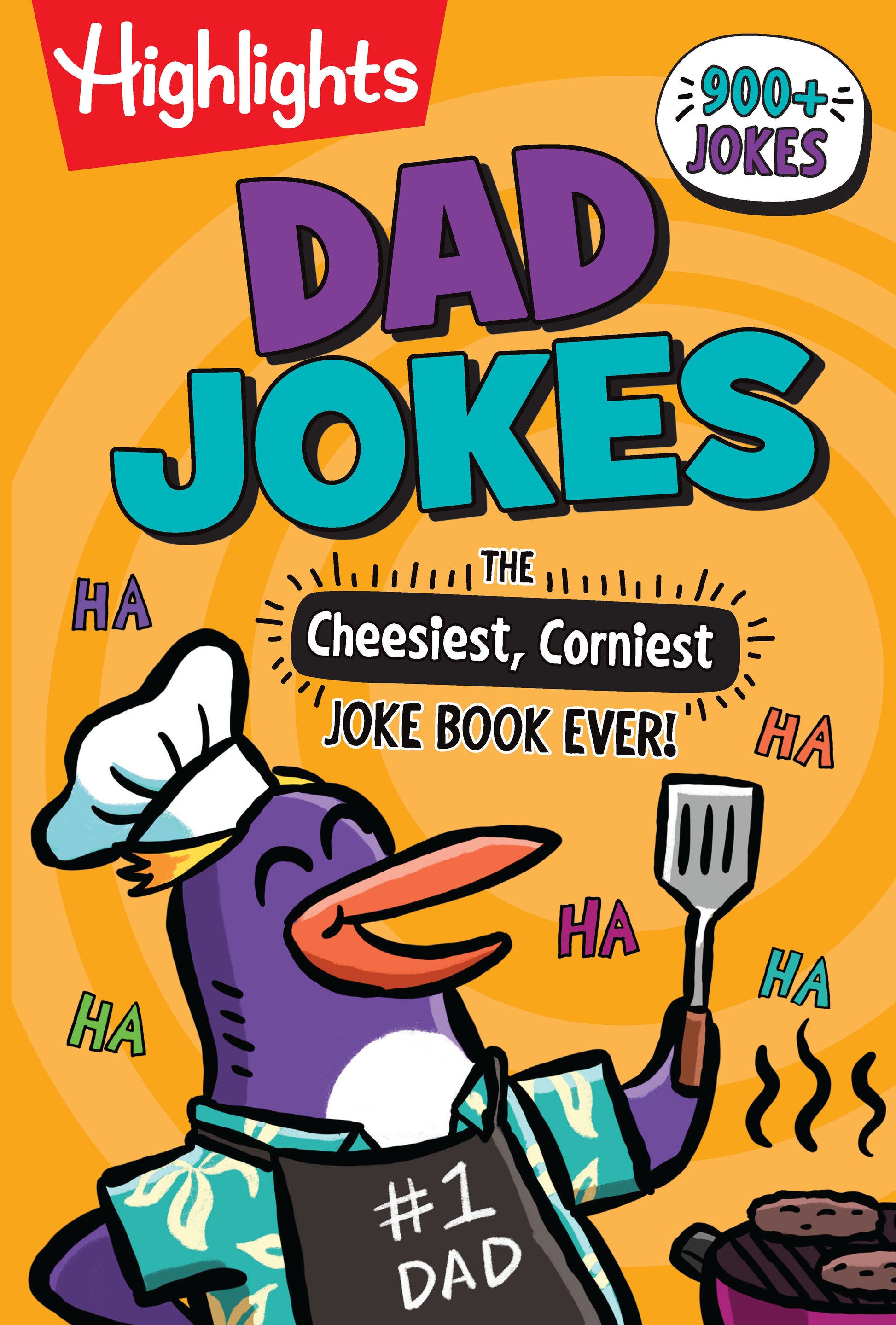 Dad Jokes: The Cheesiest, Corniest Joke Book Ever! - Dad Jokes: The Cheesiest, Corniest Joke Book Ever! (Highlights Joke Books) Ultimate Kids Joke Book Packed with Over 900 Jokes for Kids, Hilarious Dad Jokes Book (Highlights Joke Books)
