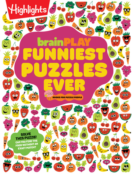 brainPLAY Funniest Puzzles Ever - Over 200 Super Silly Brain Games, Wacky Activities and Hilarious Puzzles, Funny Gift for Kids Ages 7 and Up (brainPLAY Puzzle Books)