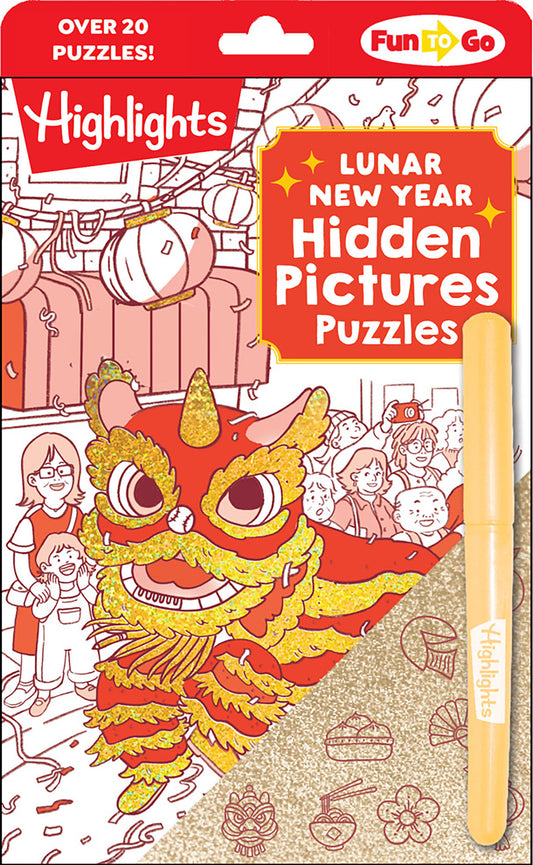 Lunar New Year Hidden Pictures Puzzles (Highlights Fun to Go)