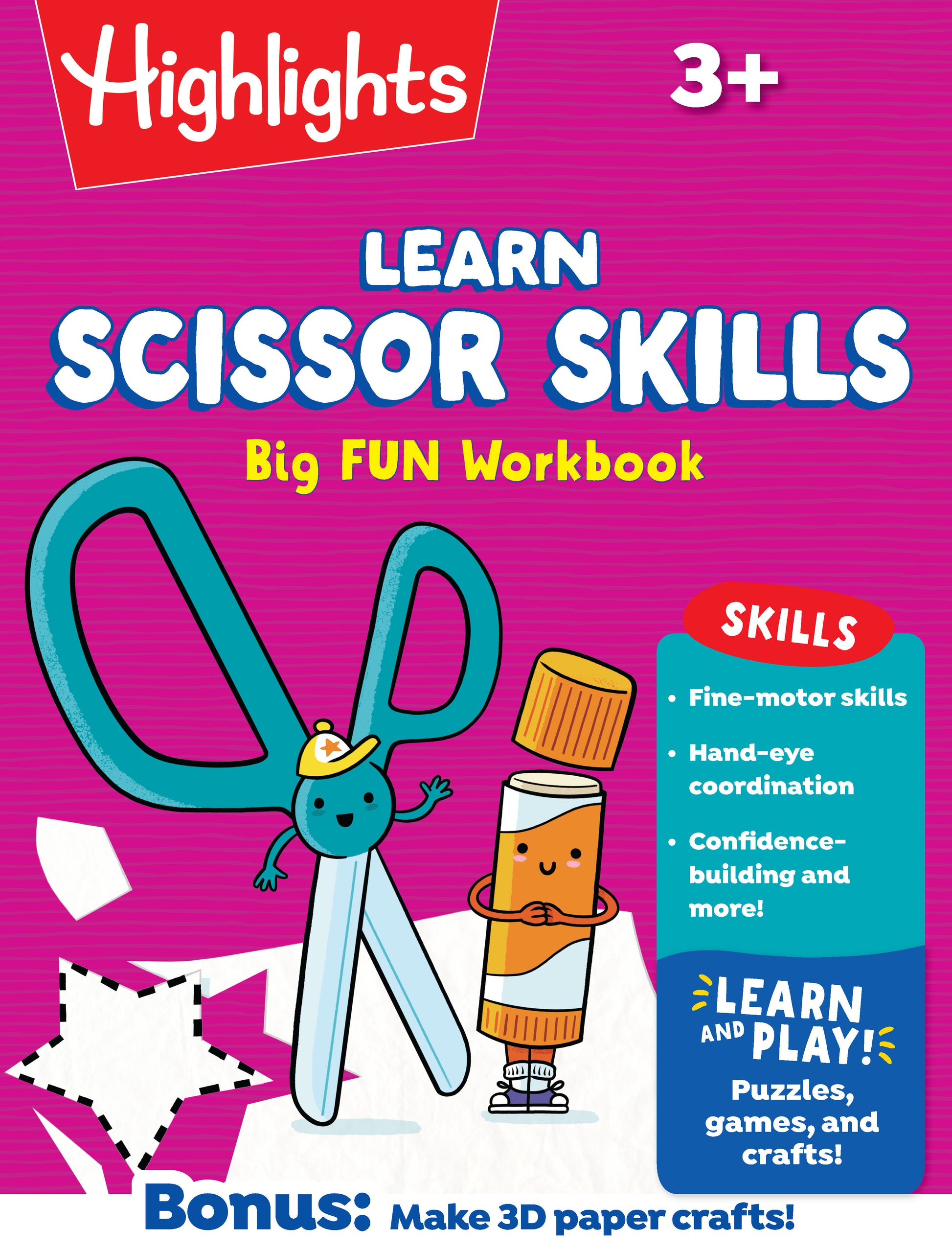 Learn Scissor Skills Big Fun Workbook