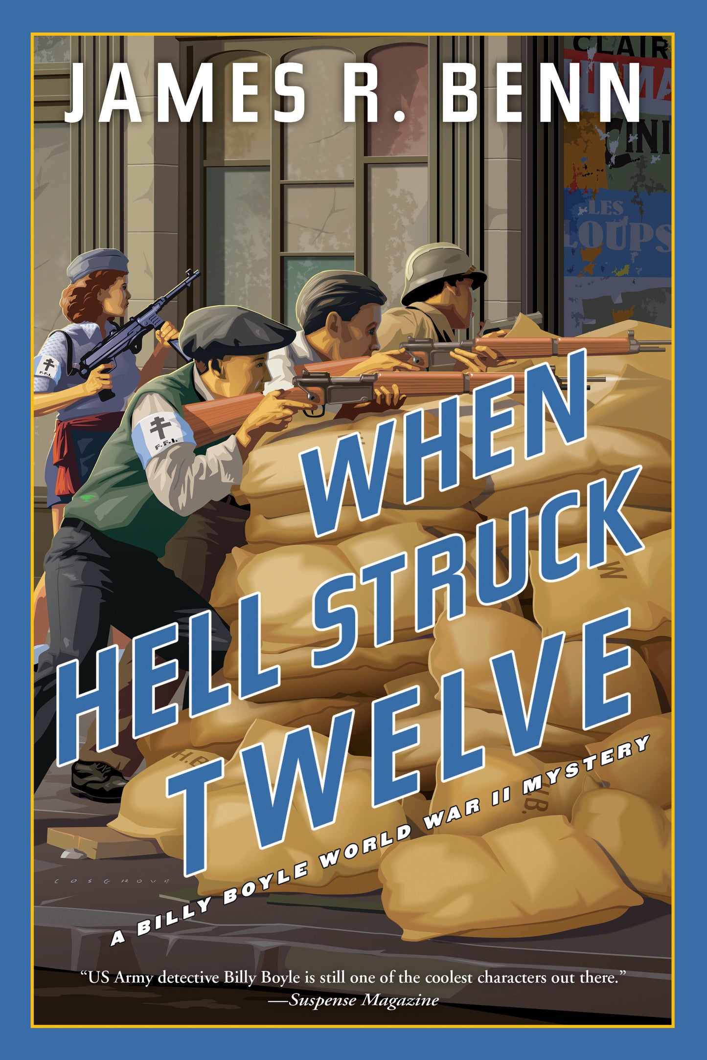 When Hell Struck Twelve (A Billy Boyle WWII Mystery) (Book:14)