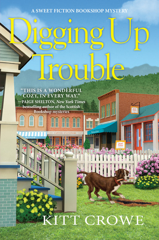 Digging Up Trouble (A Sweet Fiction Bookshop Mystery) (Book:1)