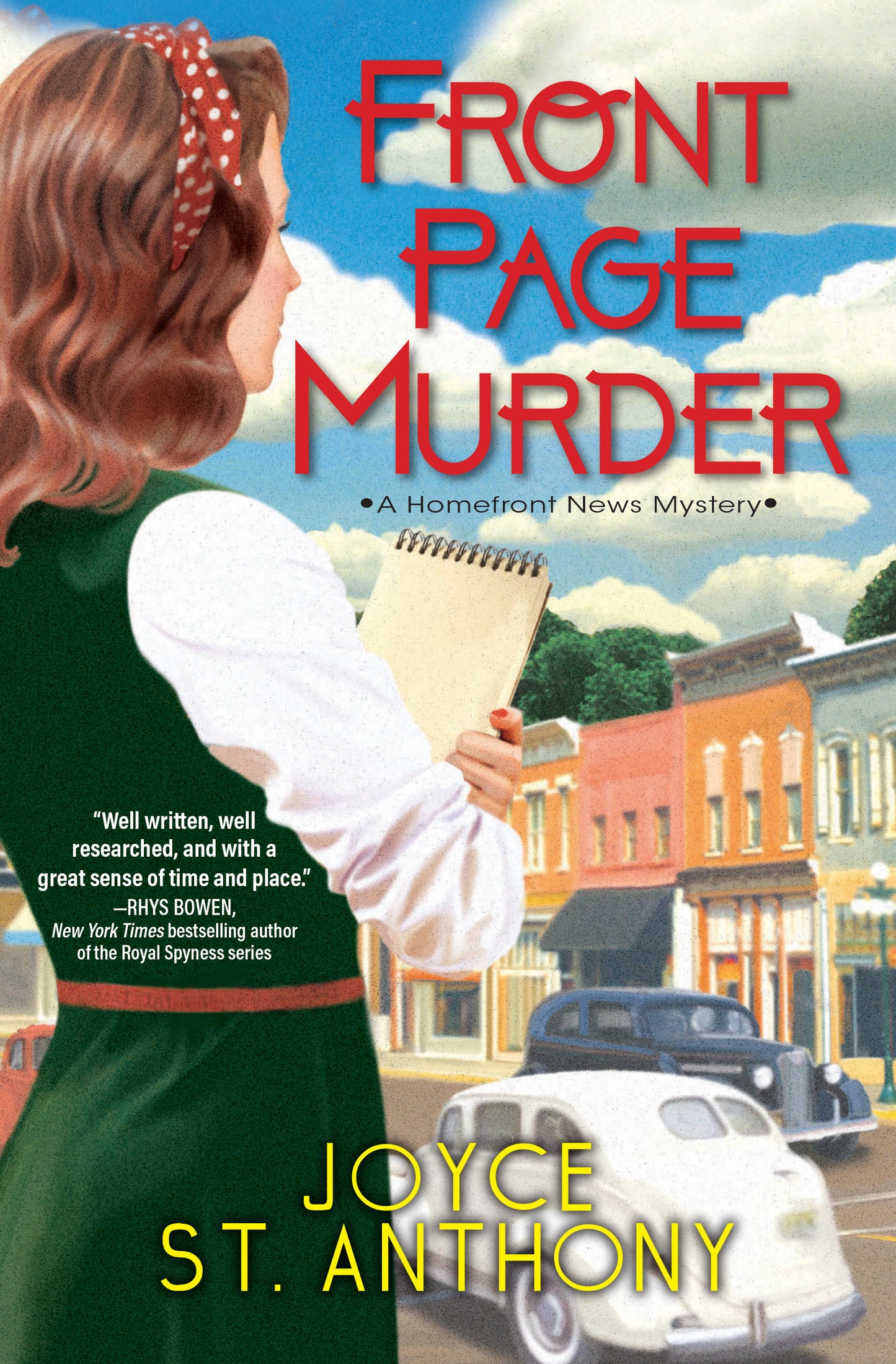 Front Page Murder (A Homefront News Mystery)