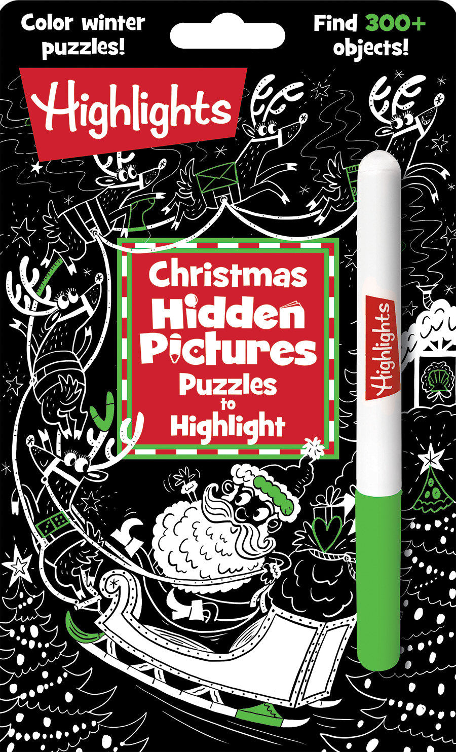 Christmas Hidden Pictures Puzzles to Highlight - Activity Book with Winter Puzzles, Over 300 Hidden Objects and Bright Highlighter Fun (Highlights Hidden Pictures Puzzles to Highlight Activity Books)
