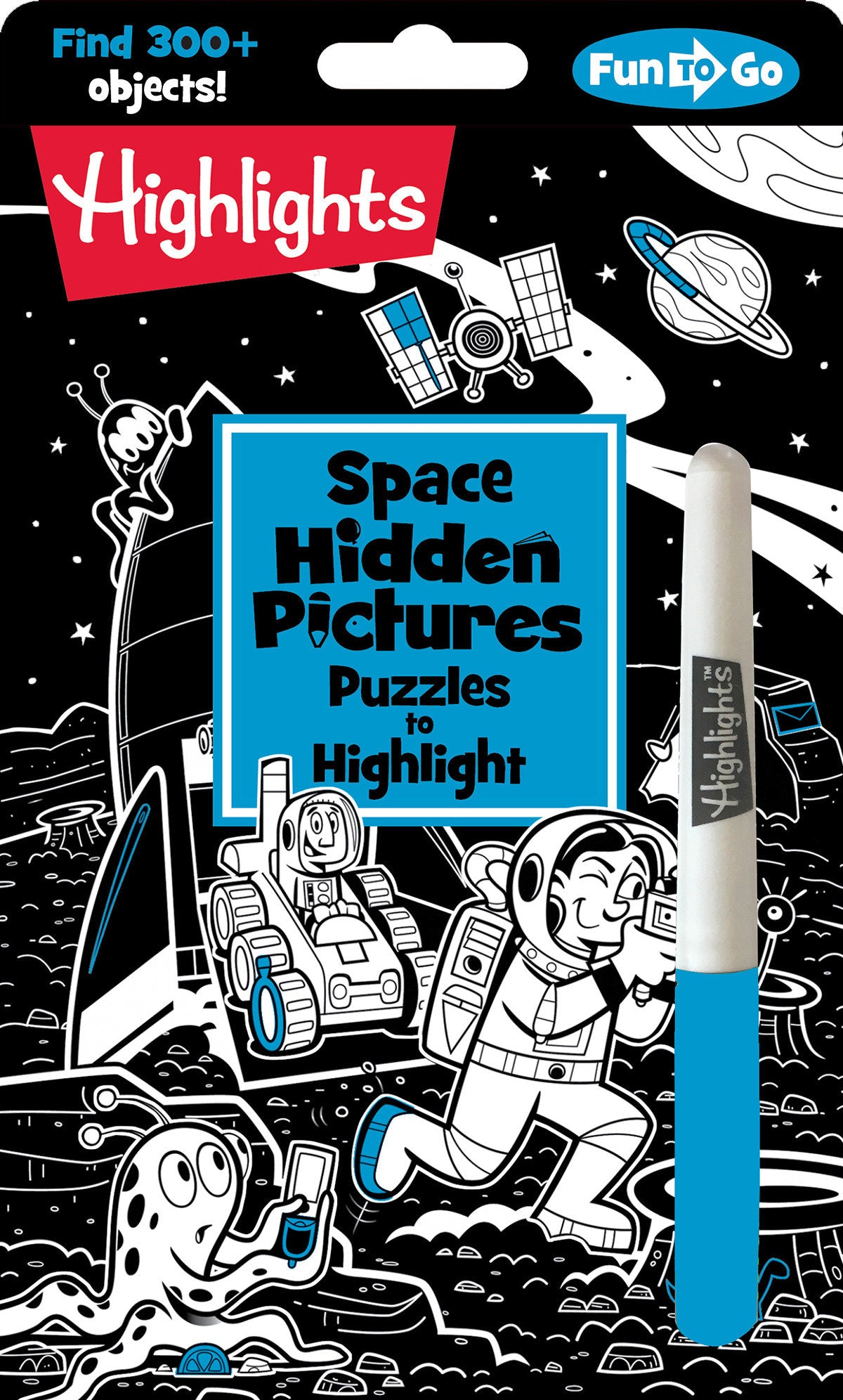 Space Hidden Pictures Puzzles to Highlight - Space-Themed Hidden Pictures Activity Book for Kids with Neon Highlighter Puzzles (Highlights Hidden Pictures Puzzles to Highlight Activity Books)