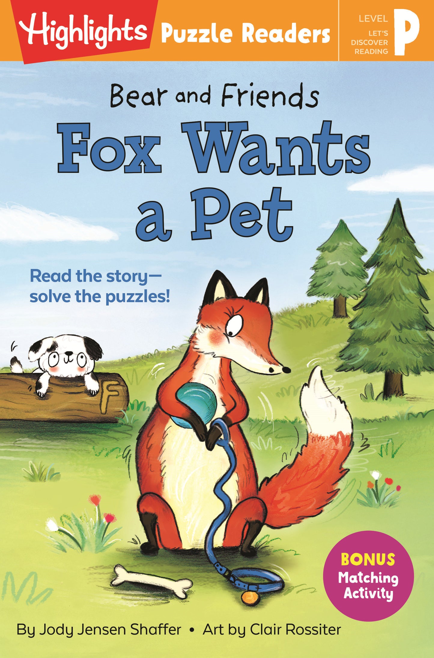 Bear and Friends: Fox Wants a Pet (Highlights Puzzle Readers)
