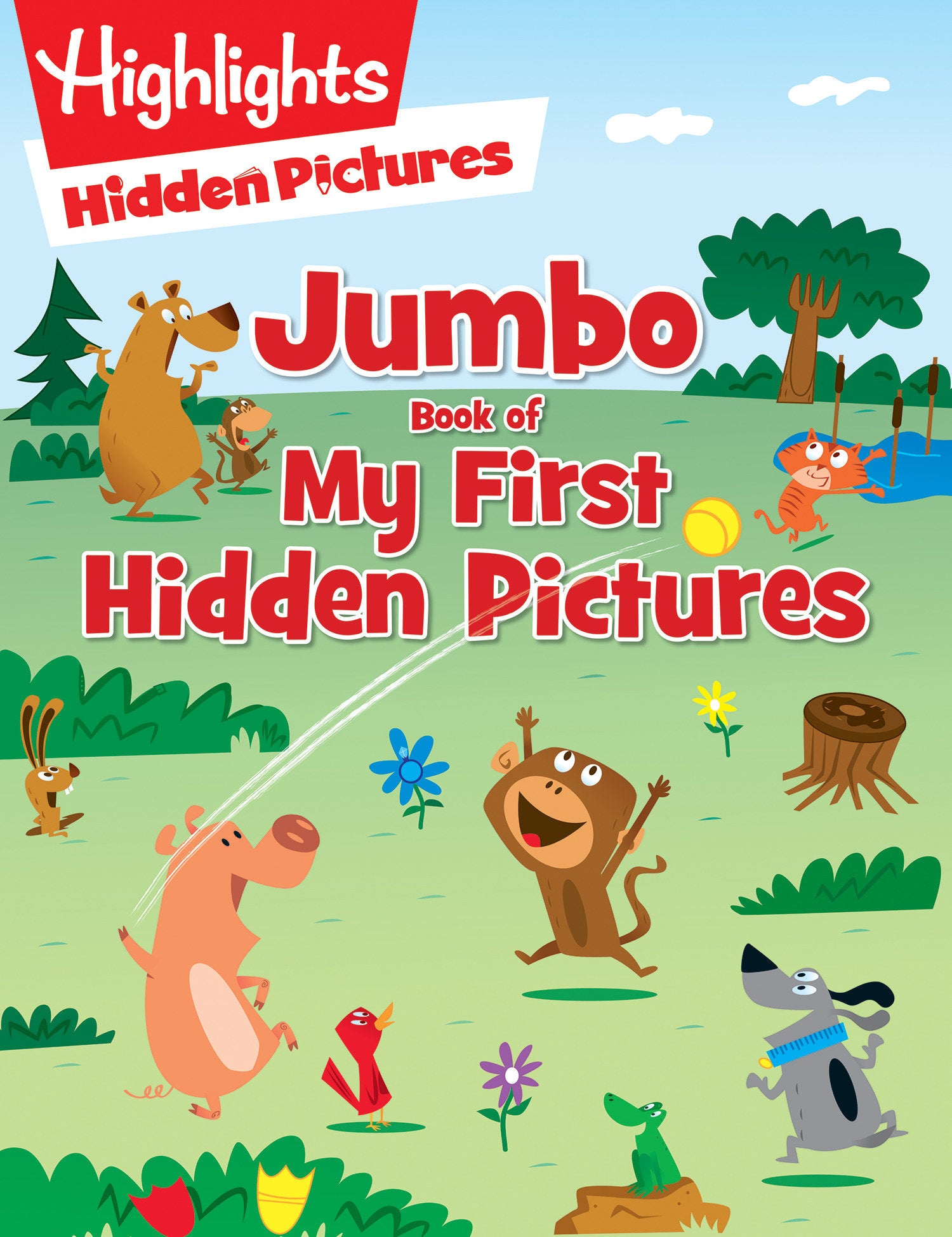 Jumbo Book of My First Hidden Pictures - 115+ Hidden Pictures Puzzles in Highlights Activity Book, Seek and Find Puzzles for Kids 3+ (Highlights Jumbo Books & Pads)