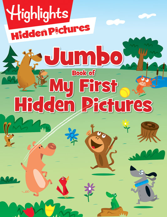 Jumbo Book of My First Hidden Pictures - 115+ Hidden Pictures Puzzles in Highlights Activity Book, Seek and Find Puzzles for Kids 3+ (Highlights Jumbo Books & Pads)