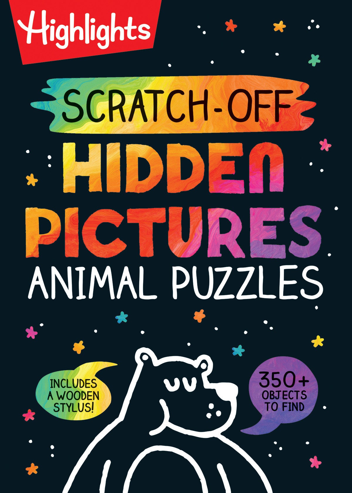 Scratch-Off Hidden Pictures Animal Puzzles - Scratch-Off Hidden Pictures Animal Puzzles (Highlights Scratch-Off Activity Books) 64-page Scratch-Off Activity Book, Discover Hidden Pictures and Scratch Art (Highlights Scratch-Off Activity Books)