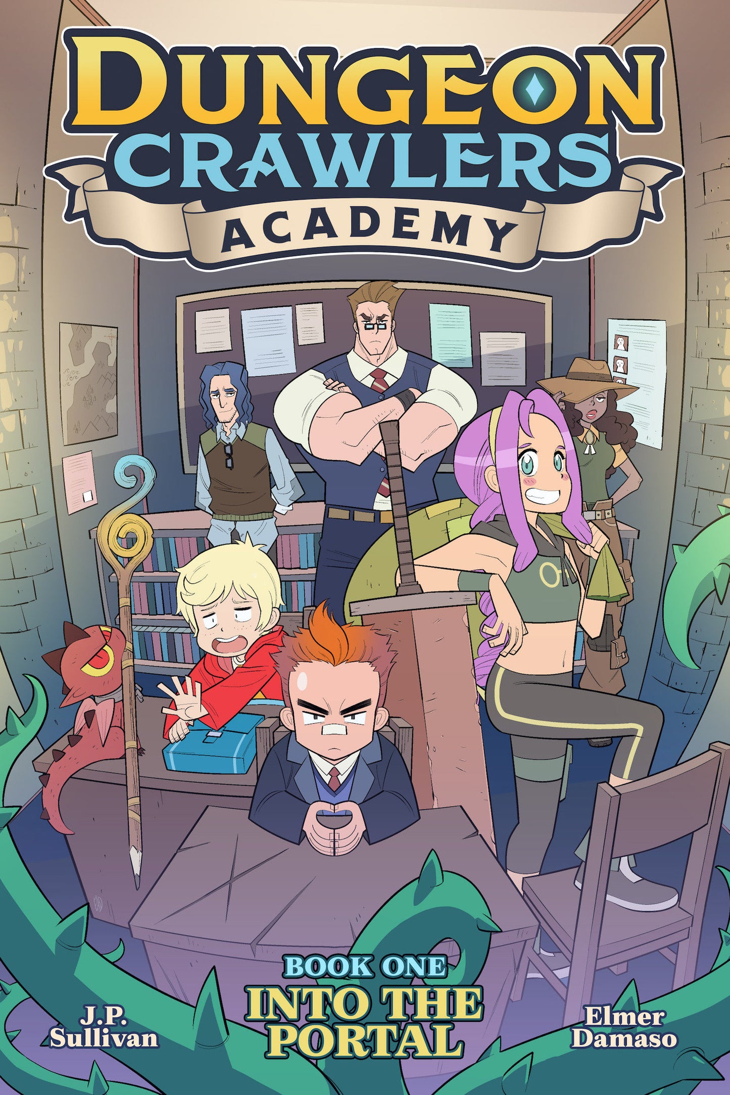 Dungeon Crawlers Academy Book 1: Into the Portal (Dungeon Crawlers Academy) (Book:1)
