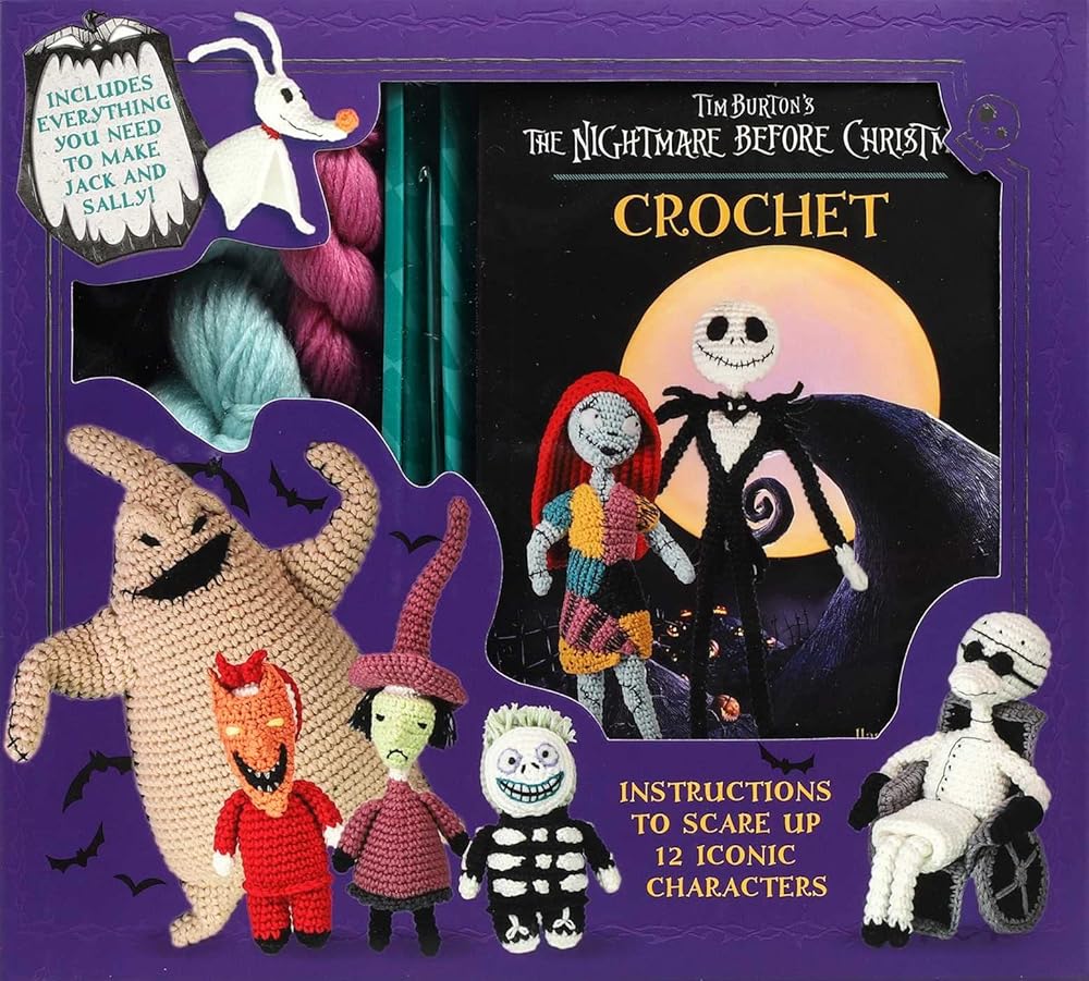 Disney Tim Burton's The Nightmare Before Christmas Crochet (Crochet Kits) cover image