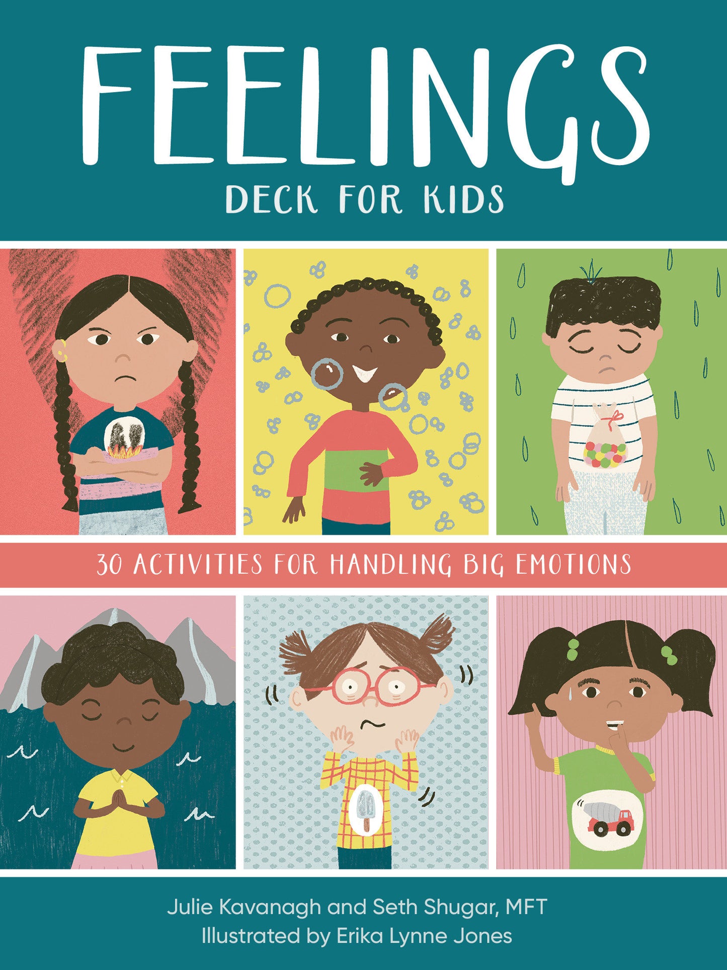 Feelings Deck for Kids - 30 Activities for Handling Big Emotions