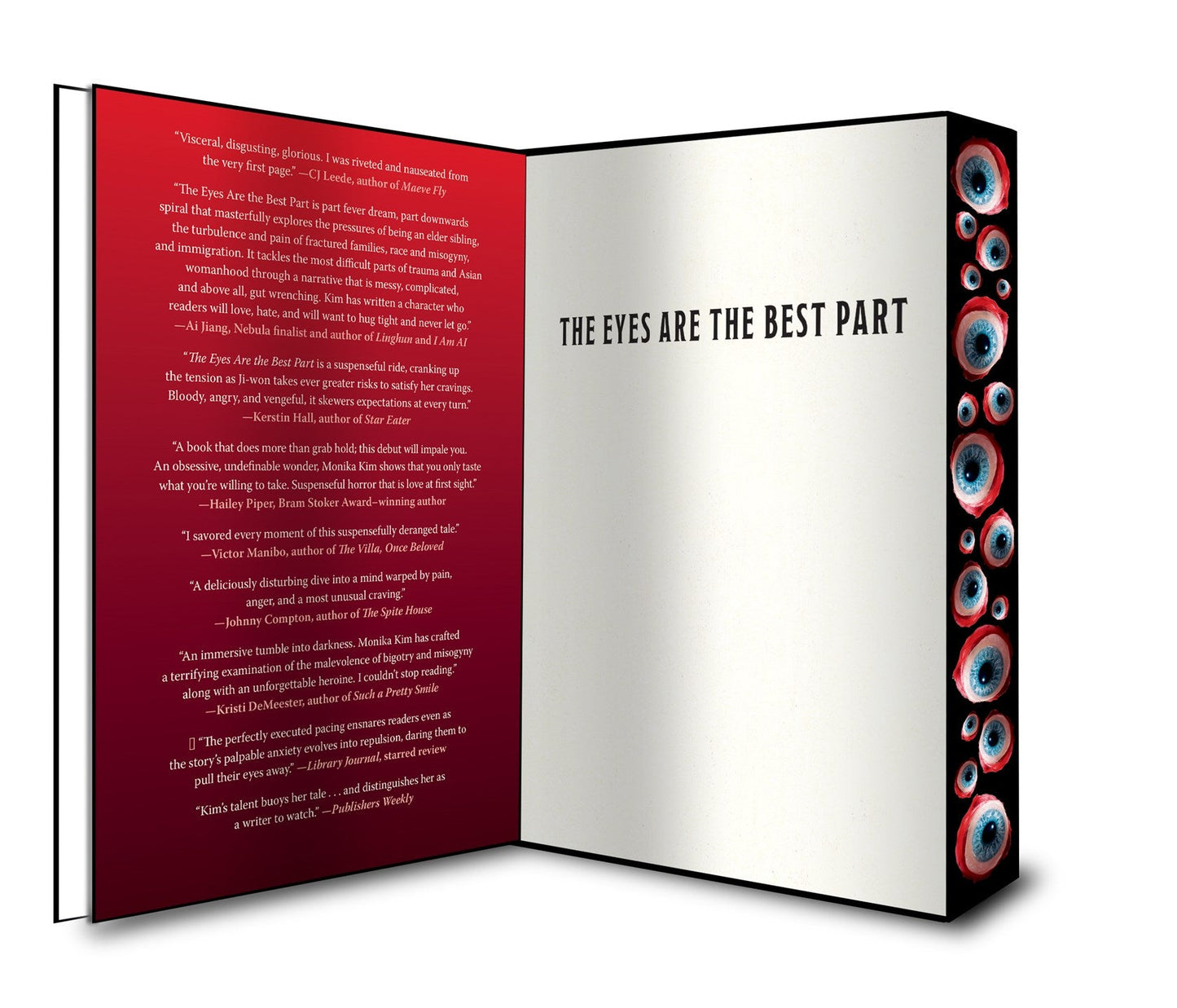 PRE-ORDER: The Eyes Are the Best Part by Monika Kim (SIGNED BOOK PLATE)