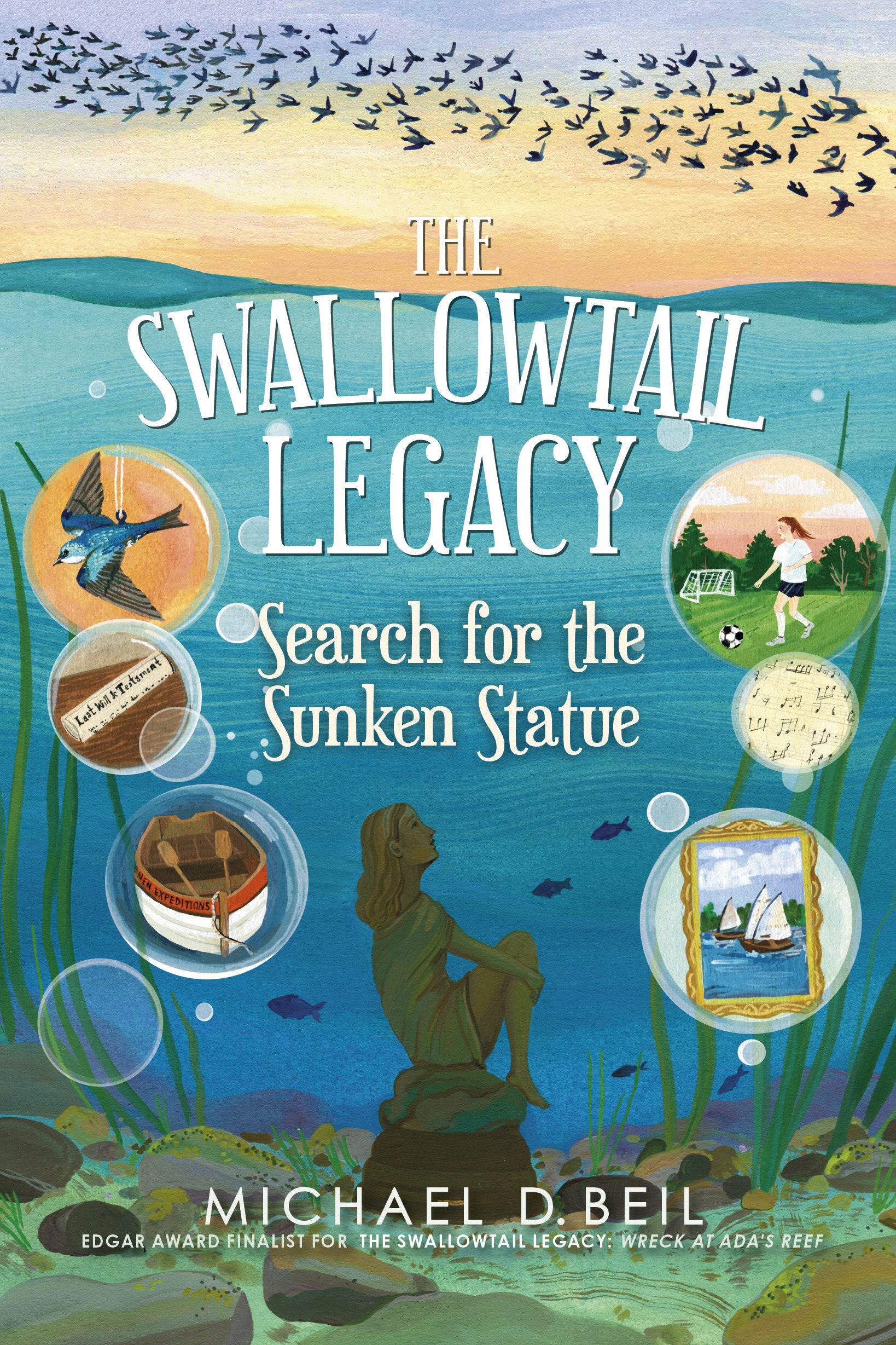 The Swallowtail Legacy 3: Search for the Sunken Statue (The Swallowtail Legacy) (Book:3)