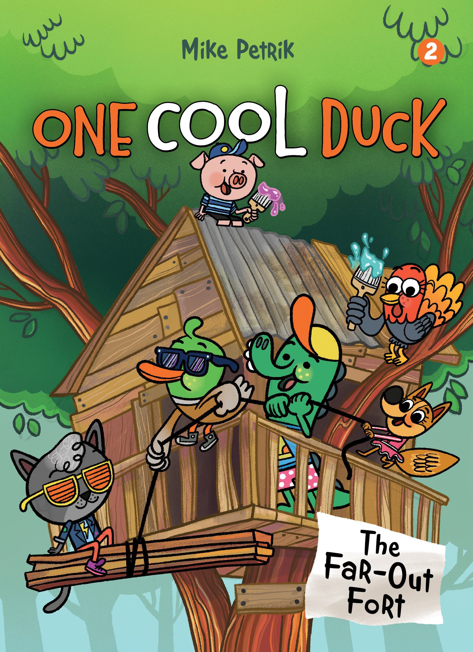 One Cool Duck #2 - The Far-Out Fort (One Cool Duck) (Book:2)