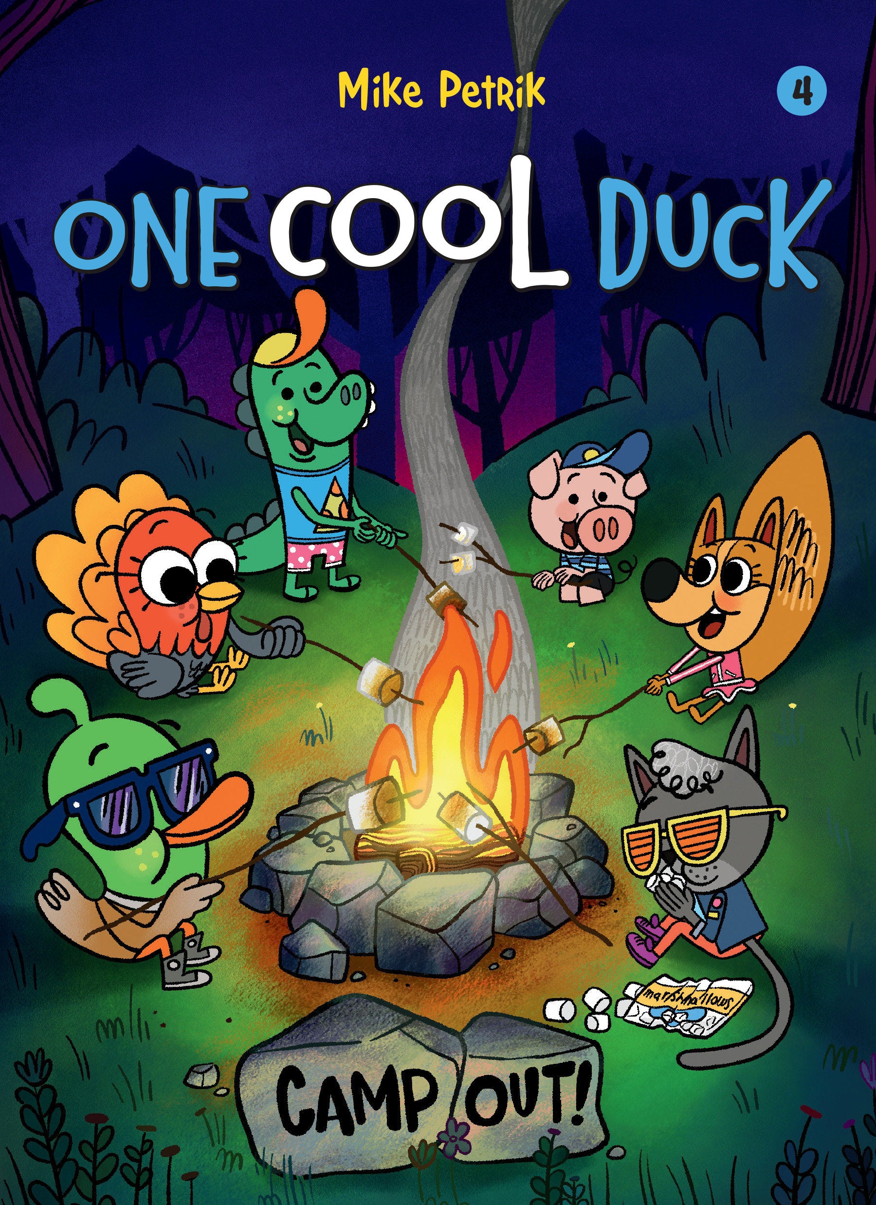 One Cool Duck #4 - Camp Out! (One Cool Duck) (Book:4)