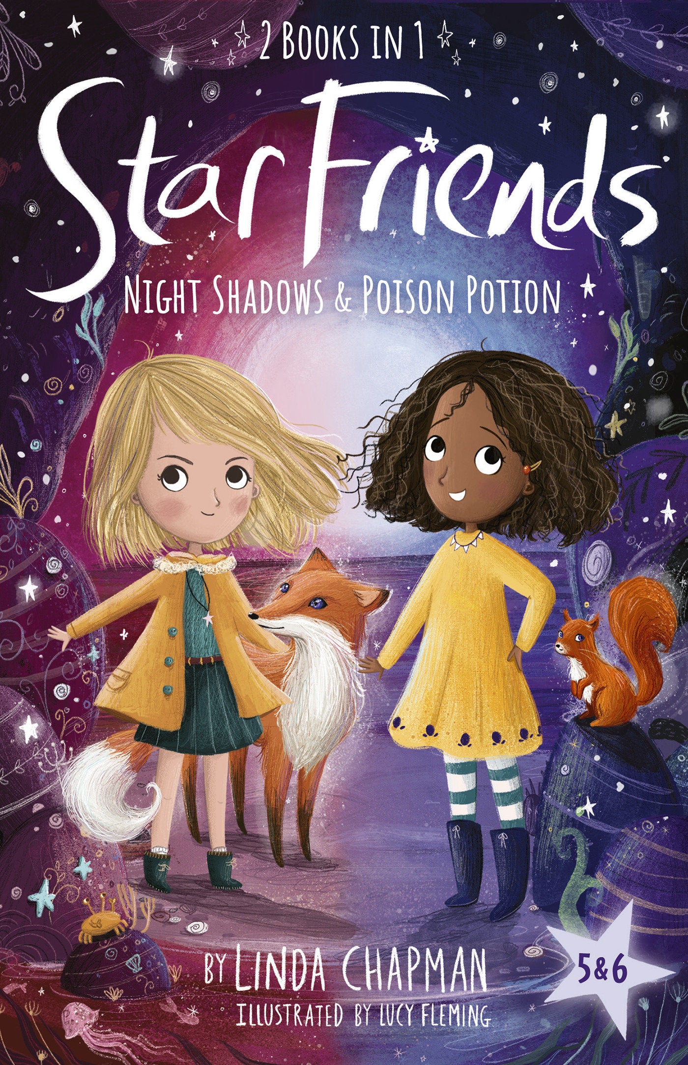 Star Friends 2 Books in 1: Night Shadows & Poison Potion - Books 5 and 6 (Star Friends)