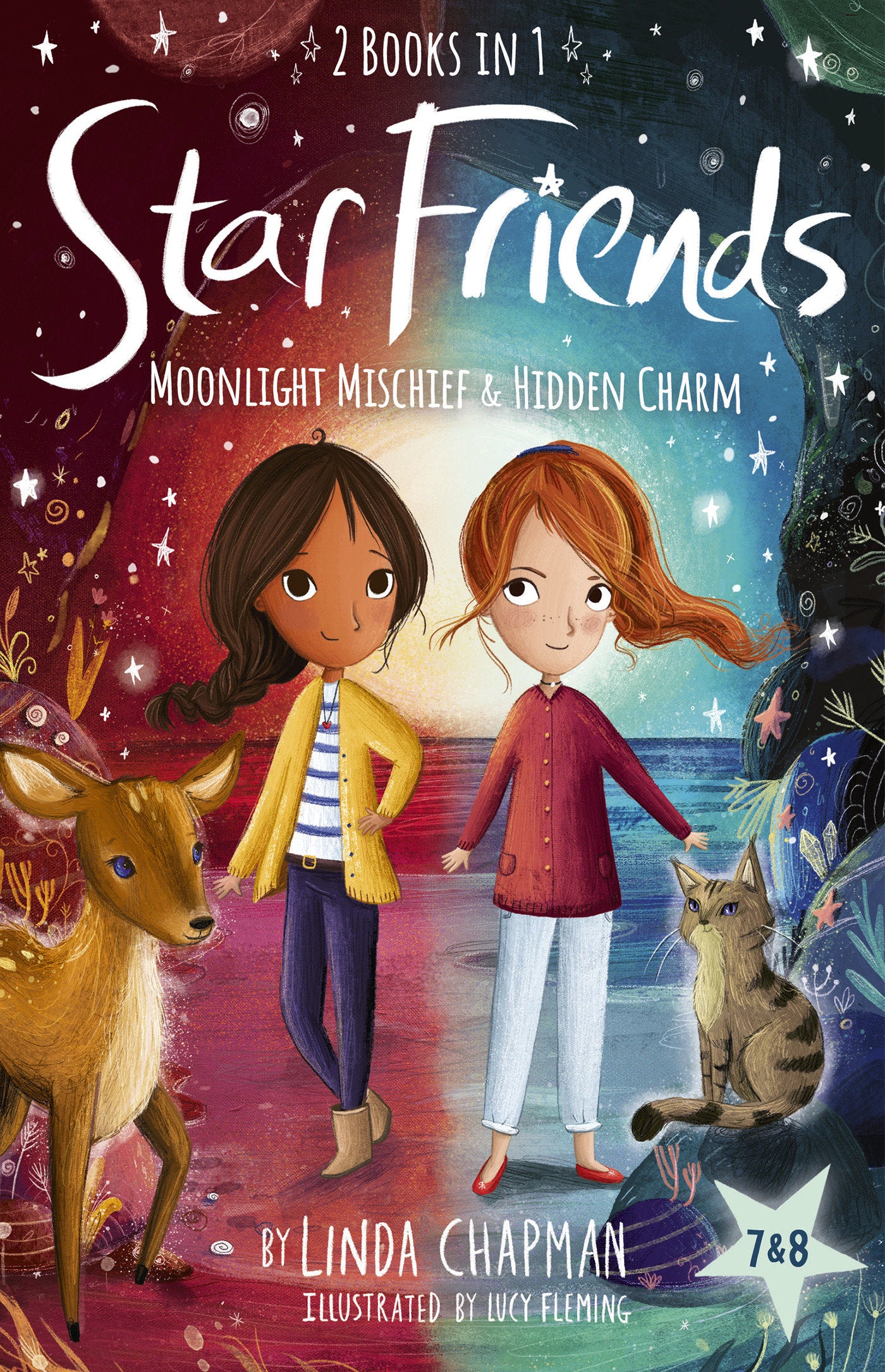 Star Friends 2 Books in 1: Moonlight Mischief & Hidden Charm - Books 7 and 8 (Star Friends)