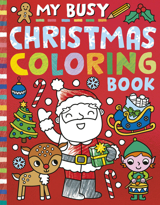 My Busy Christmas Coloring Book (My Busy Coloring)