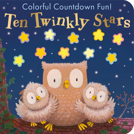 Ten Twinkly Stars - Colorful Countdown Fun!