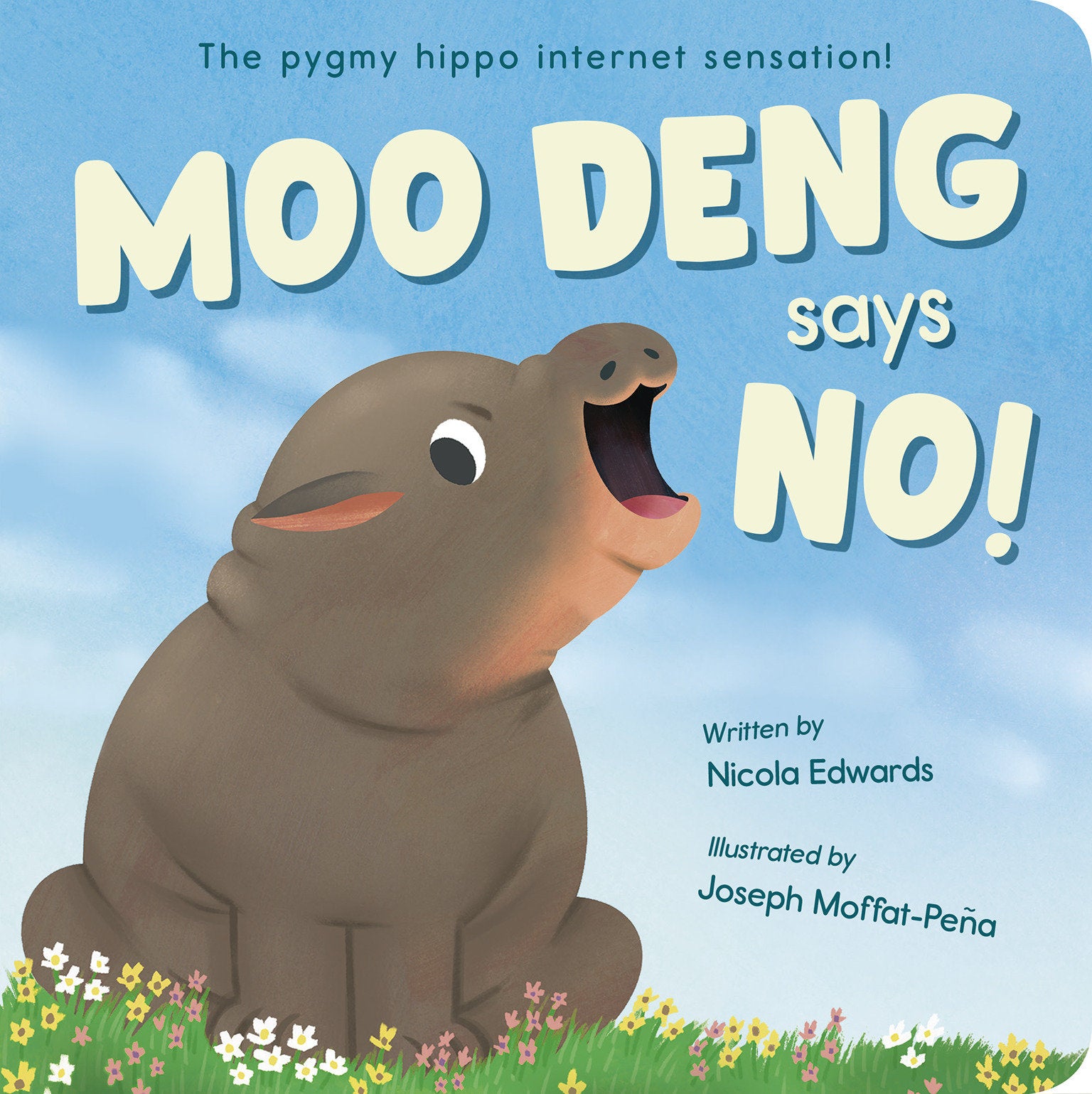 Moo Deng Says No! - The pygmy hippo internet sensation!