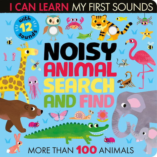 Noisy Animal Search and Find - With 12 sounds and more than 100 Animals to find (I Can Learn)
