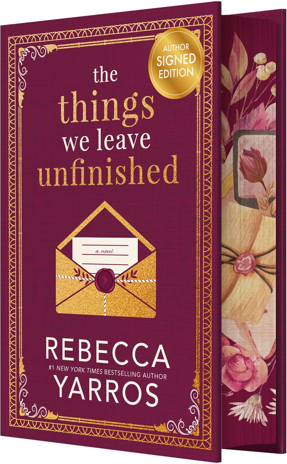 PREORDER : The Things We Leave Unfinished (SIGNED) by Rebecca Yarros
