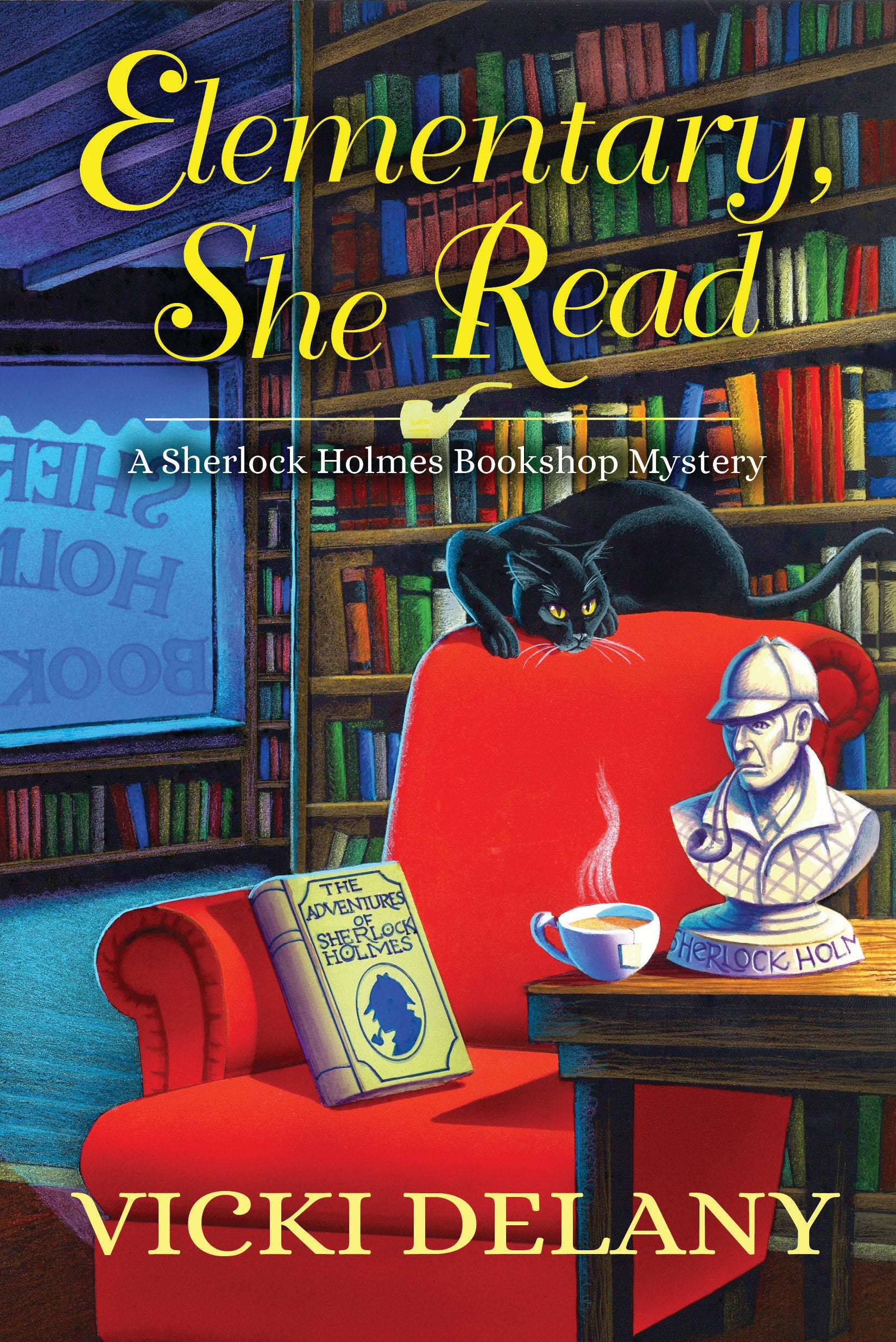 Elementary, She Read - A Sherlock Holmes Bookshop Mystery (A Sherlock Holmes Bookshop Mystery) (Book:1)