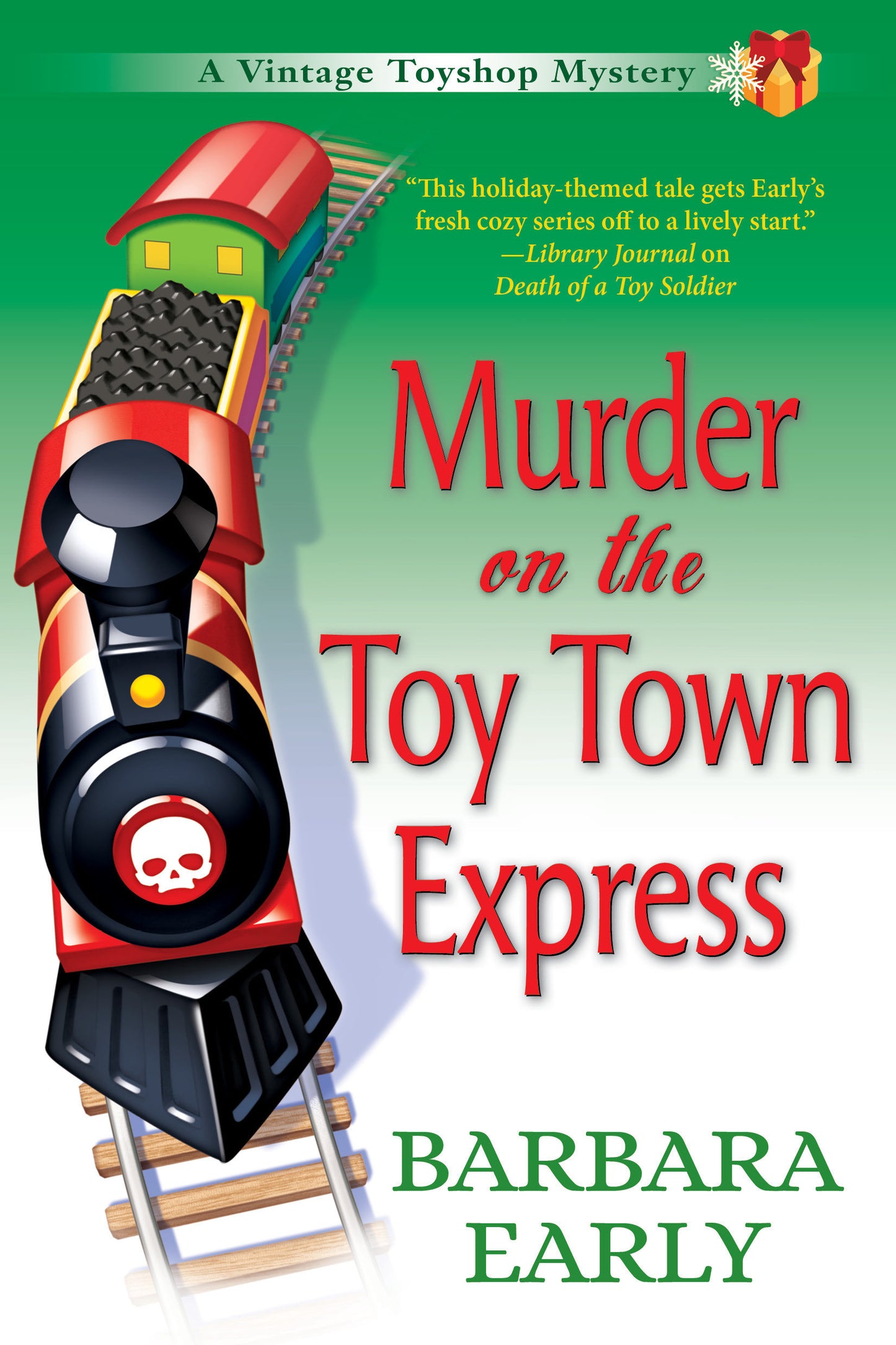 Murder on the Toy Town Express - A Vintage Toy Shop Mystery (A Vintage Toy Shop Mystery) (Book:2)