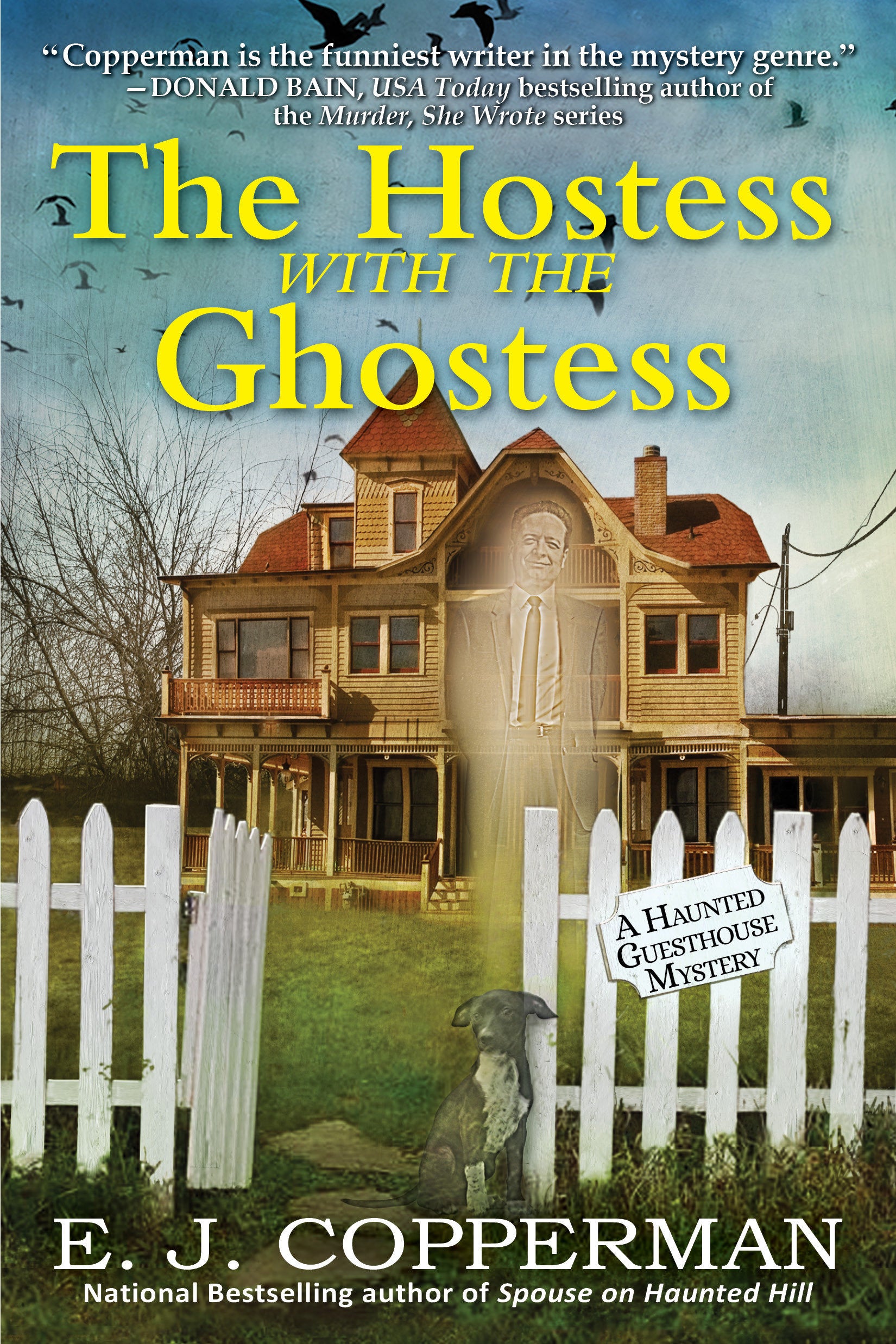 The Hostess with the Ghostess - A Haunted Guesthouse Mystery (A Haunted Guesthouse Mystery) (Book:9)