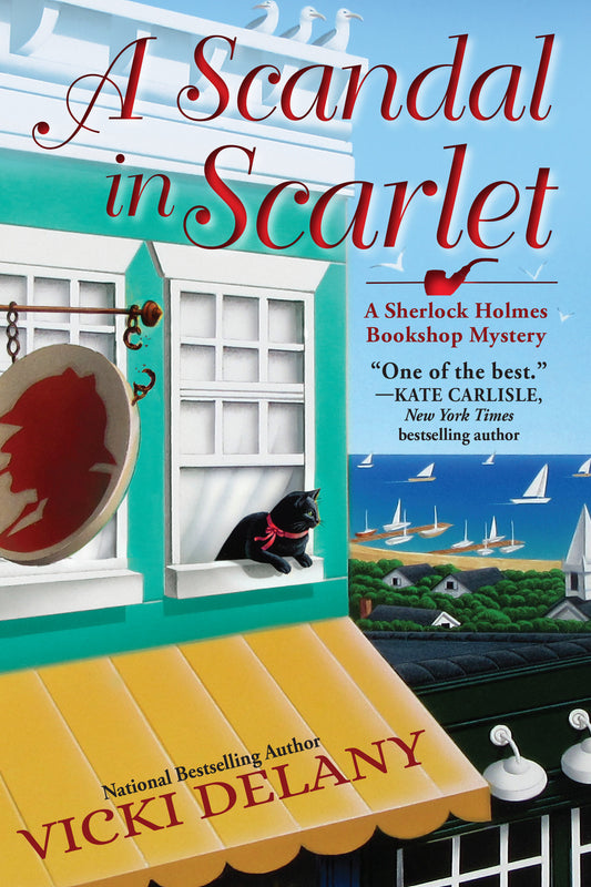 A Scandal in Scarlet - A Sherlock Holmes Bookshop Mystery (A Sherlock Holmes Bookshop Mystery) (Book:4)