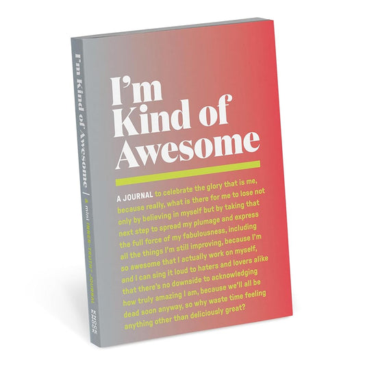 Knock Knock I'm Kind of Awesome Mini Inner-Truth® Journal (Pastel Version) (Mini Inner-truth Journals) by Knock Knock