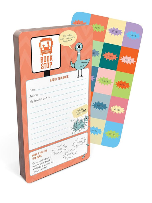Book Stop Bookmarks (The Pigeon) (Mo Willems Bookmark Pads) by Knock Knock