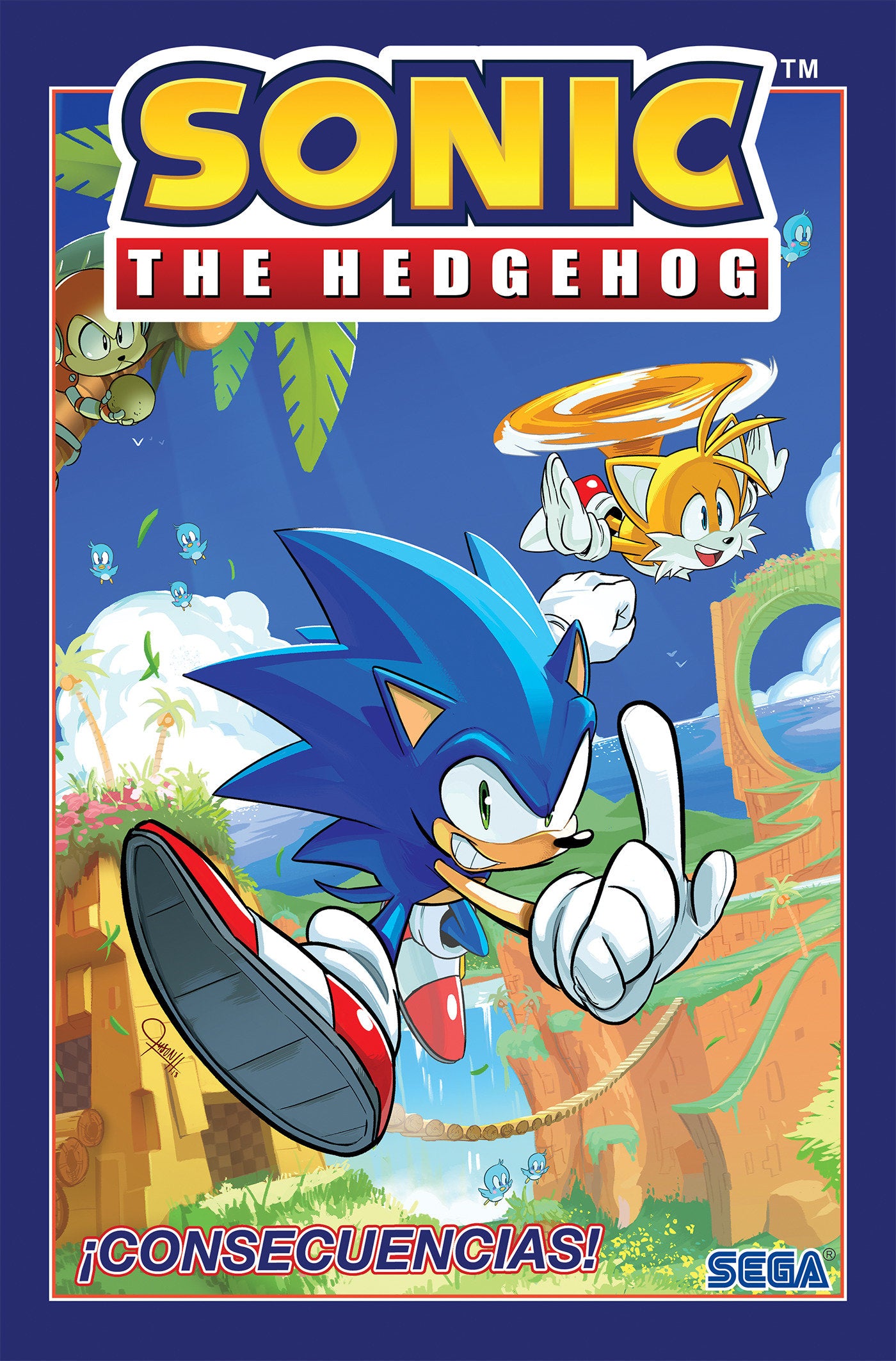 Sonic the Hedgehog, Vol. 1: �Consecuencias! (Sonic The Hedgehog, Vol 1: Fallout! Spanish Edition) (Sonic The Hedgehog Spanish) (Book:1)