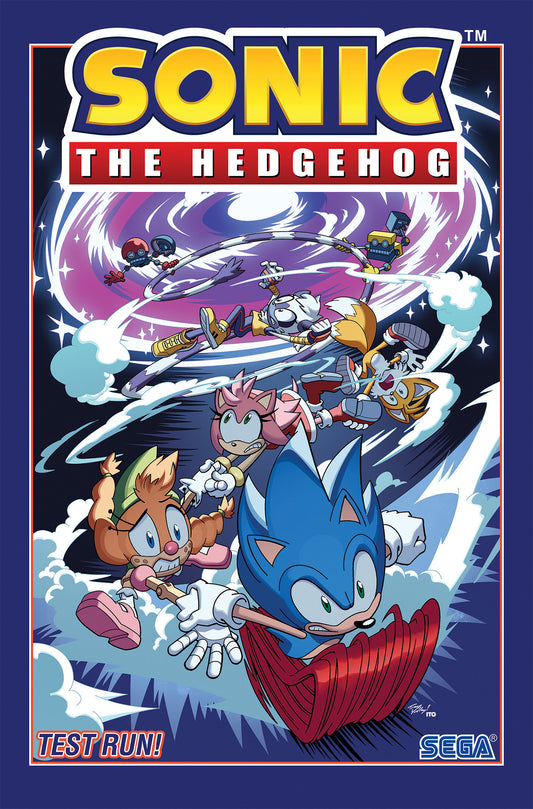 Sonic the Hedgehog, Vol. 10: Test Run! (Sonic The Hedgehog) (Book:10)