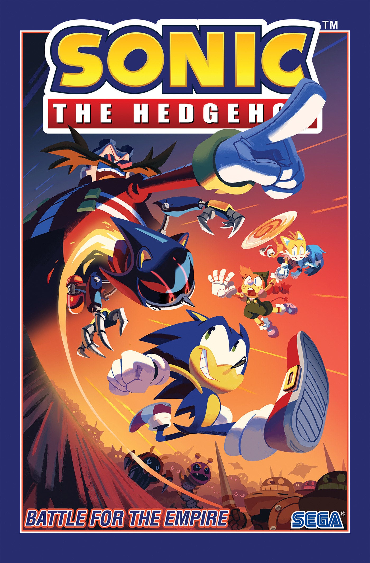 Sonic The Hedgehog, Vol. 13: Battle for the Empire (Sonic The Hedgehog) (Book:13)