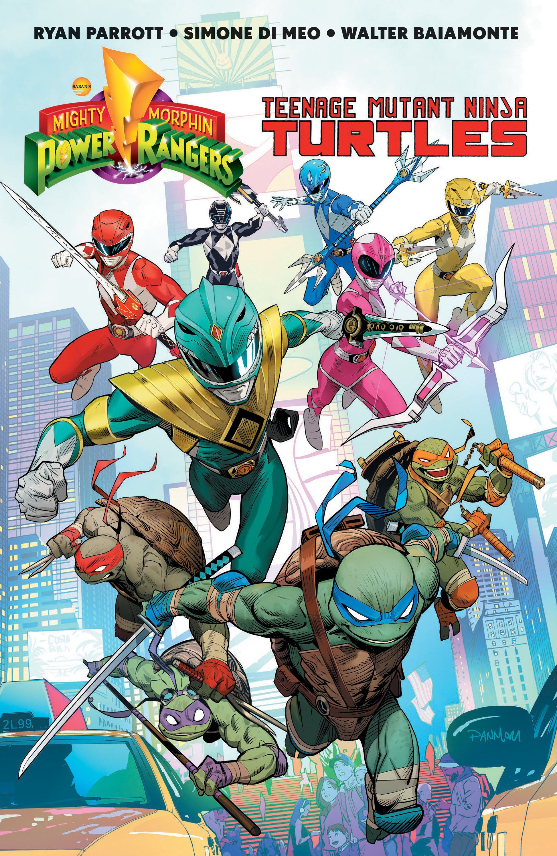 Mighty Morphin Power Rangers/Teenage Mutant Ninja Turtles (Mighty Morphin Power Rangers/Teenage Mutant Ninja Turtles) (Book:1)