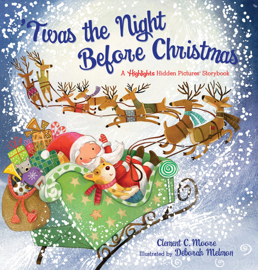 'Twas the Night Before Christmas - Read-Aloud Christmas Storybook for Families with a Seek-and-Find Twist, Christmas Picture Book with Over 120 Hidden Objects (Highlights Hidden Pictures Storybooks)