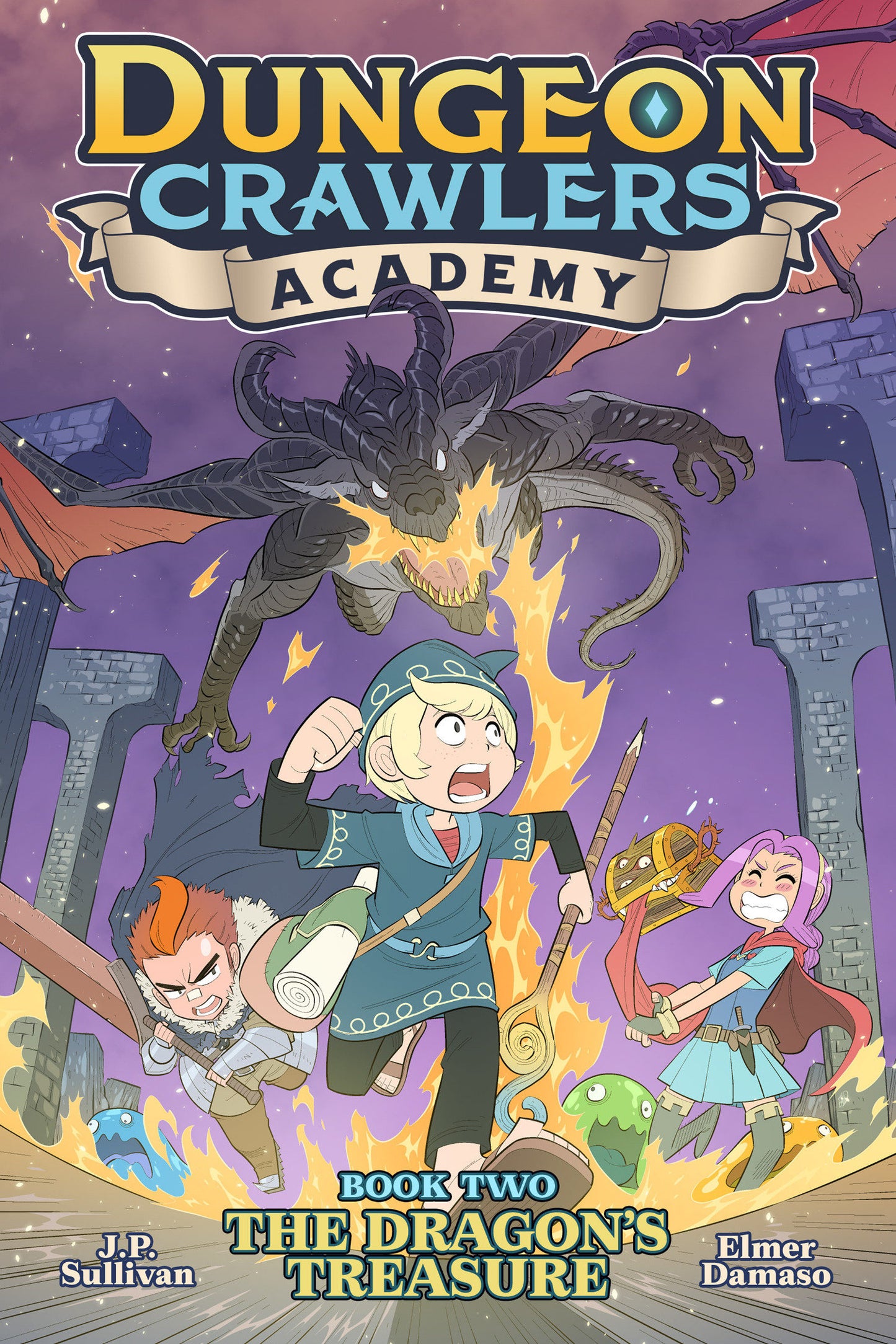 Dungeon Crawlers Academy Book 2: The Dragon's Treasure (Dungeon Crawlers Academy) (Book:2)