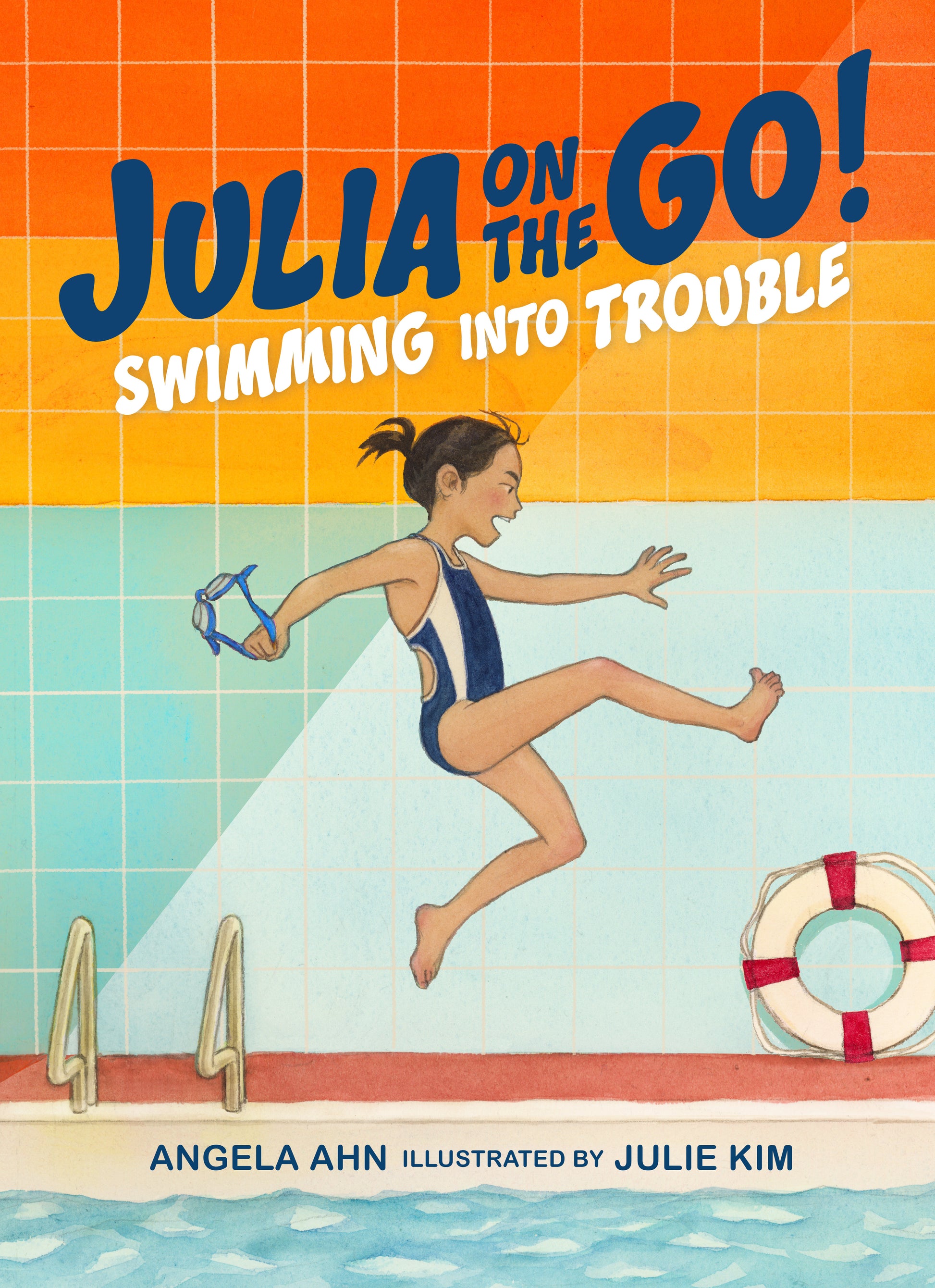 Swimming into Trouble (Julia on the Go!) (Book:1)