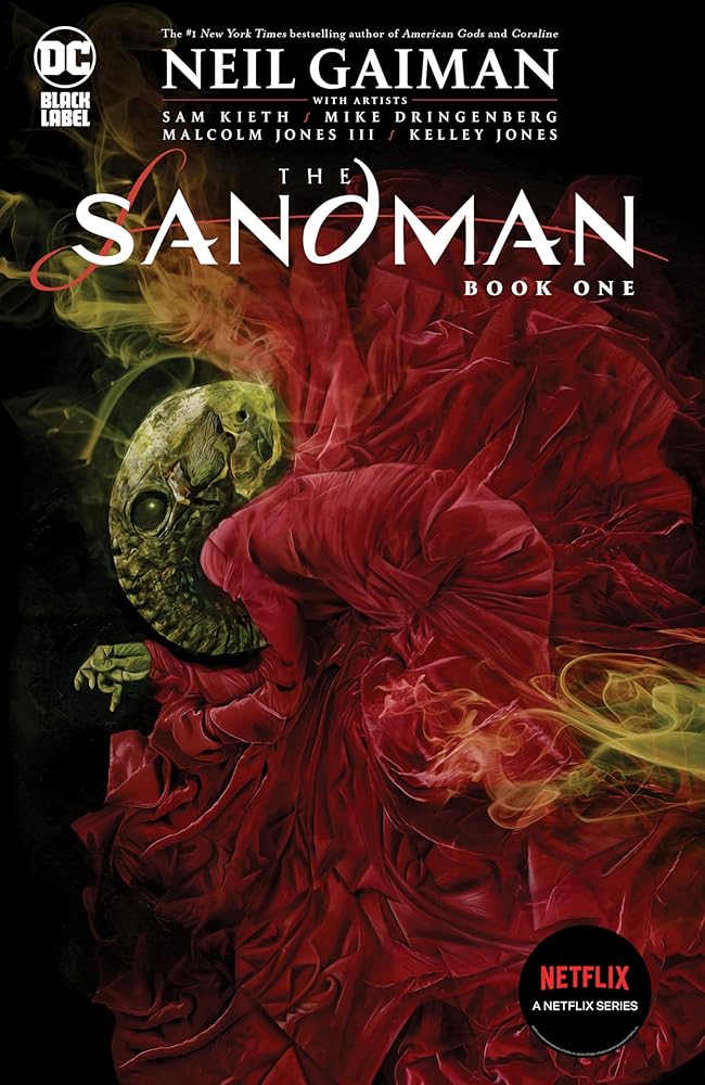 The Sandman 1 by Neil Gaiman, Sam Kieth, Mike Dringenberg, III. Jones, Malcolm, Chris Bachalo