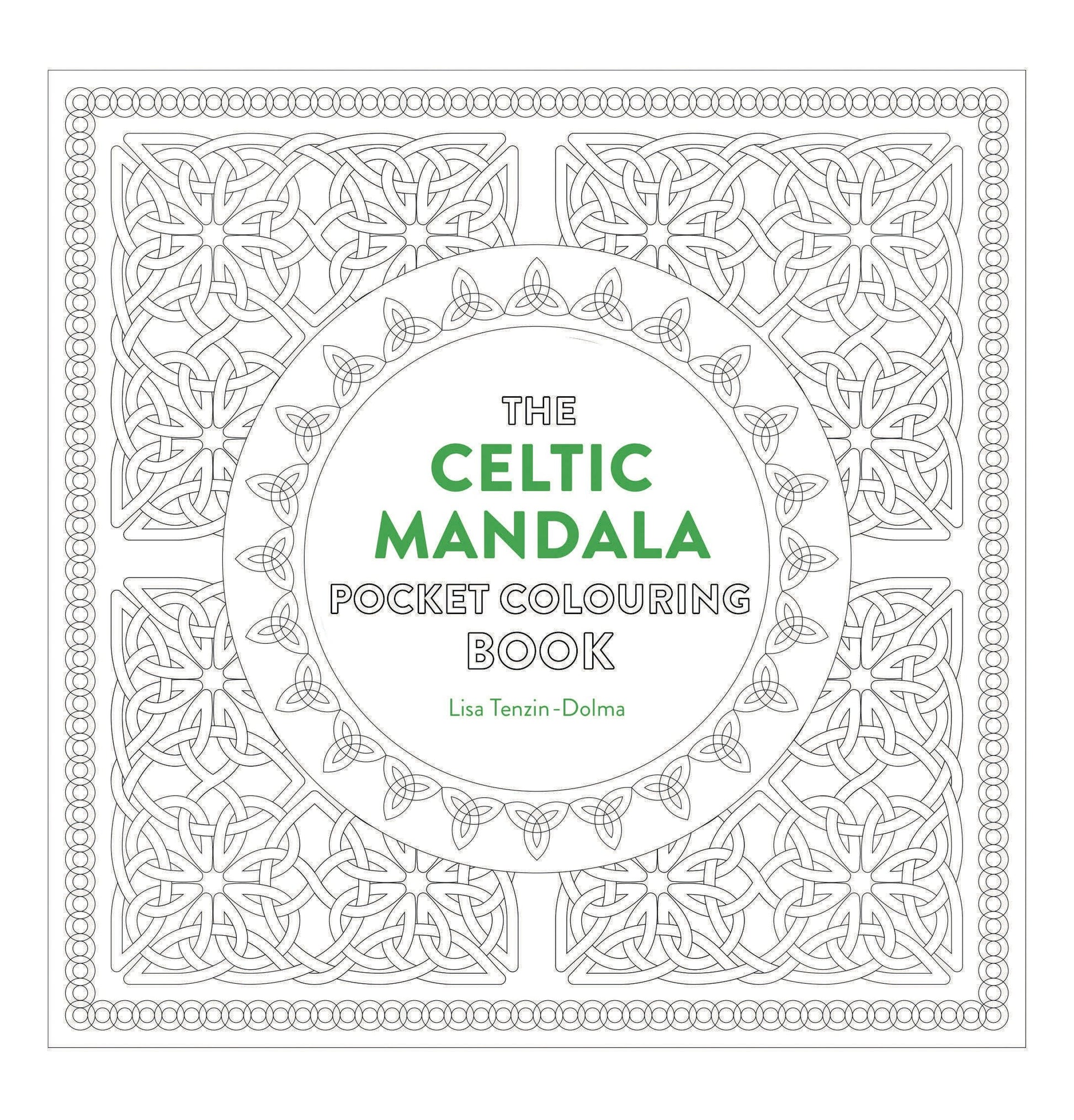 Celtic Mandala Pocket Coloring Book - 26 Inspiring Designs for Mindful Meditation and Coloring