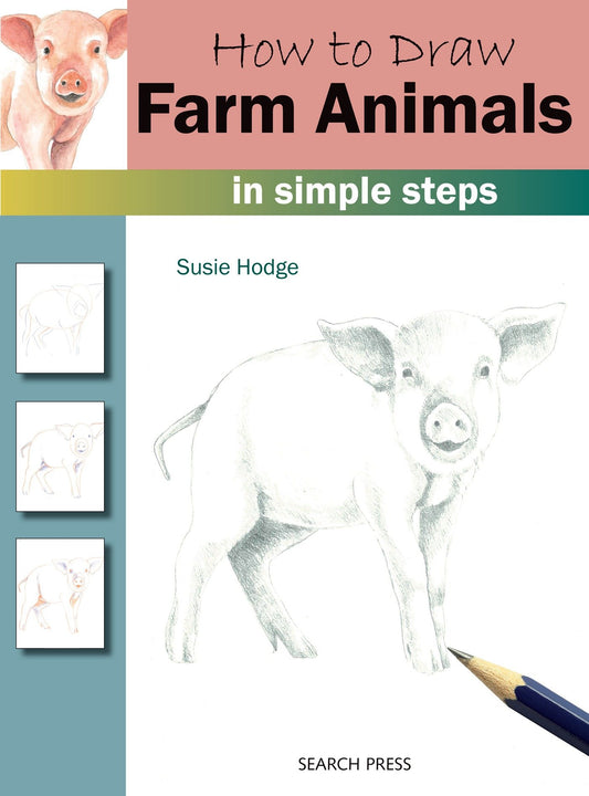 How to Draw Farm Animals In Simple Steps (How to Draw)