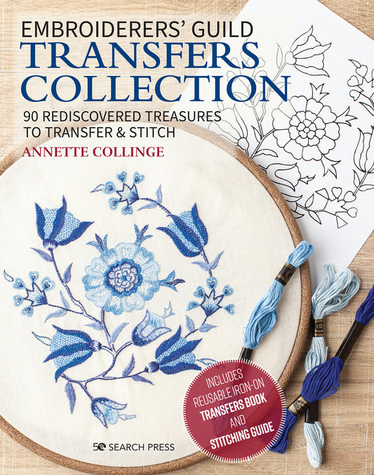 Embroiderers' Guild Transfers Collection - 90 rediscovered treasures to transfer & stitch