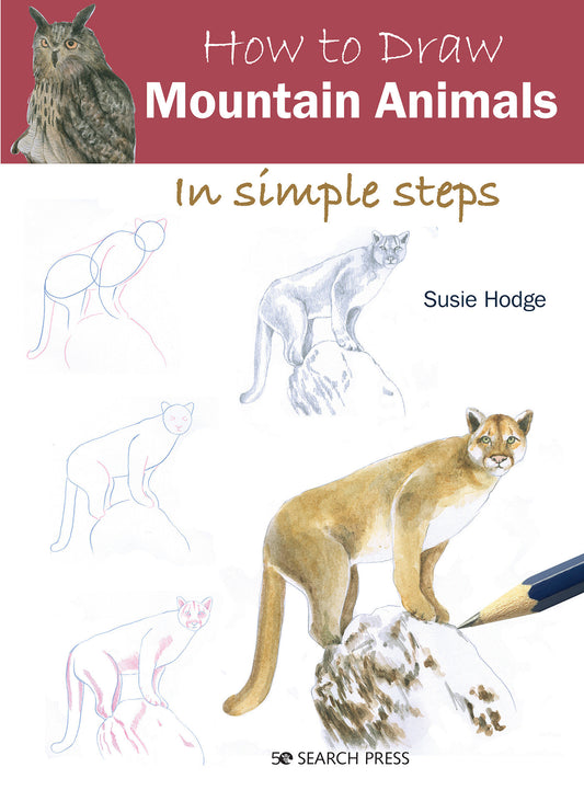 How to Draw Mountain Animals in simple steps (How to Draw)