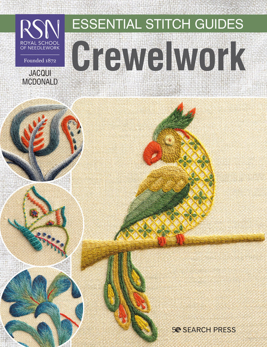 RSN Essential Stitch Guides: Crewelwork - large format edition (RSN ESG LF)