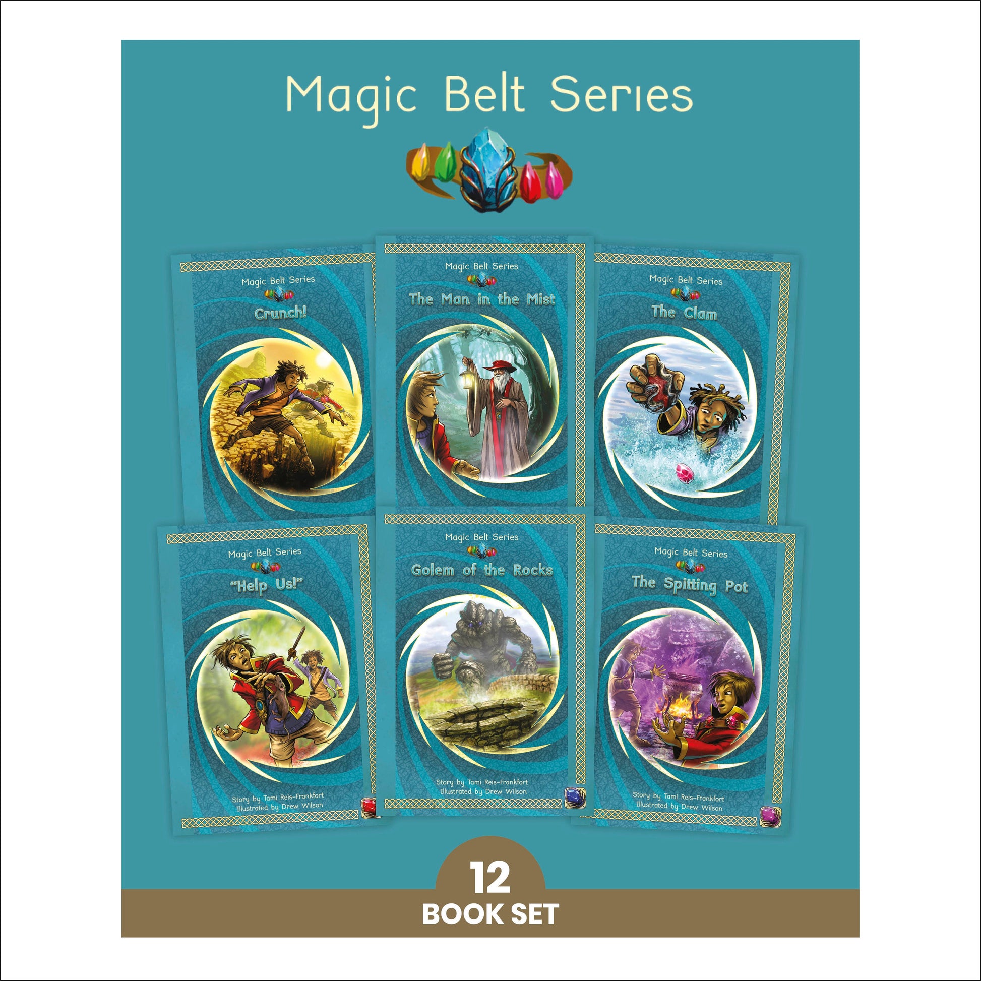 Phonic Books Magic Belt - Decodable Books for Older Readers (CVC, Consonant Blends and Consonant Teams) (Phonic Books Catch-Up Decodable Readers)