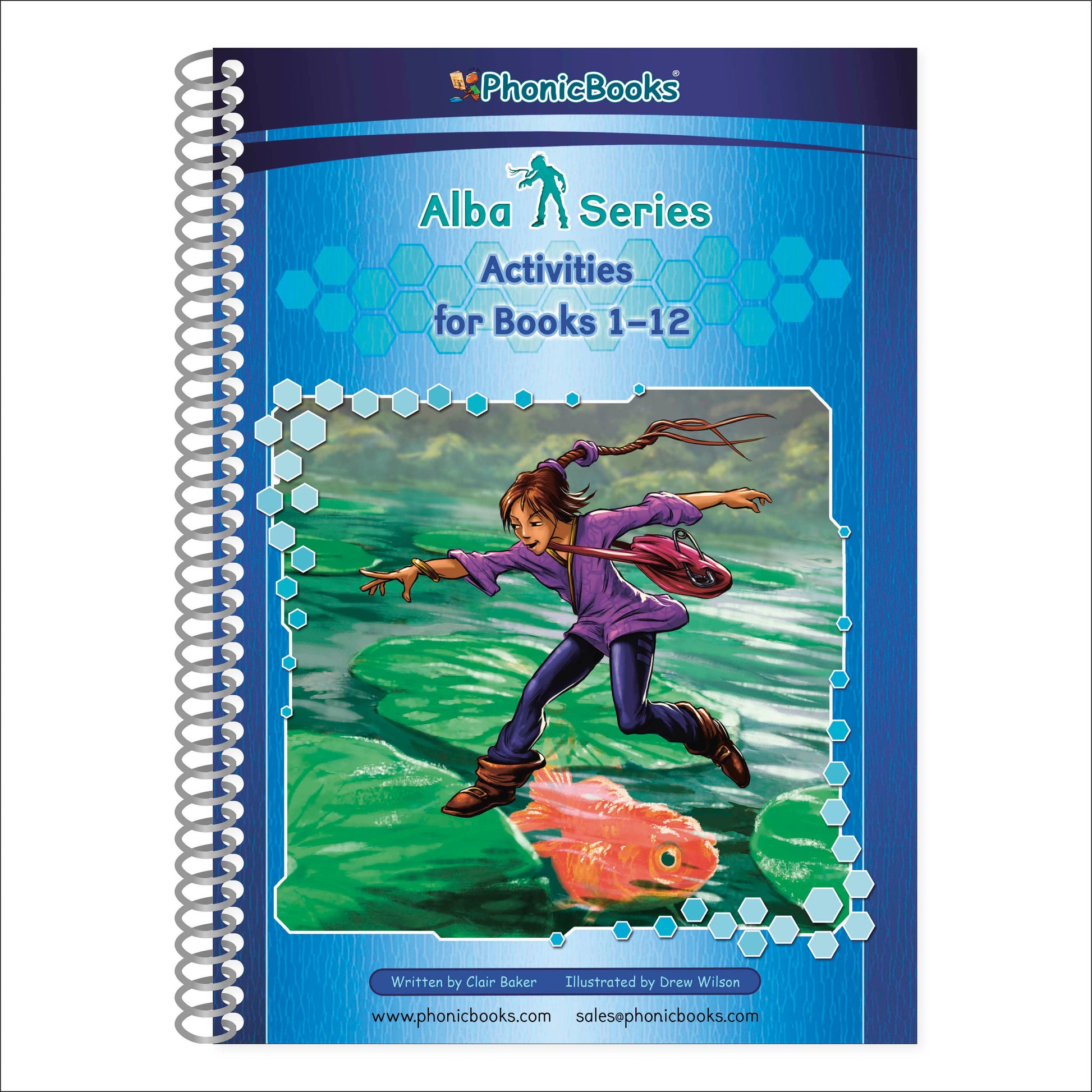 Phonic Books Alba Activities - Activities Accompanying Alba Books for Older Readers  (CVC, Consonant Blends and Consonant Teams, Alternative Spellings for Vowel Sounds - ai, ay, a-e, a) (Phonic Books Catch-Up Decodable Readers)
